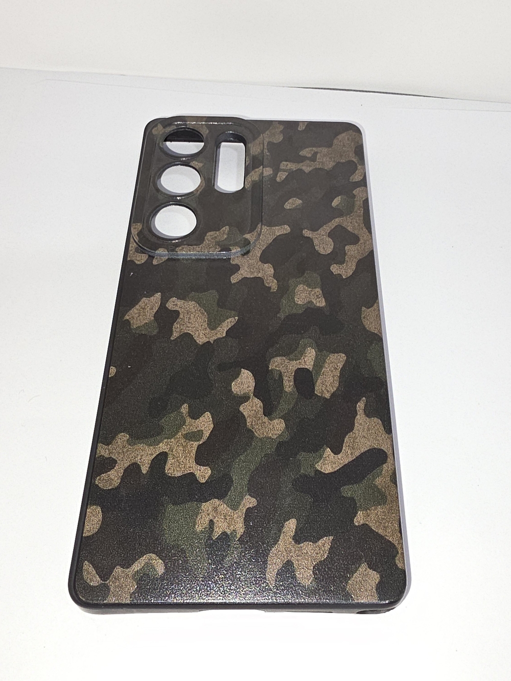 Samsung Galaxy S25 Ultra Camouflage Protective Phone Case - Green/Brown